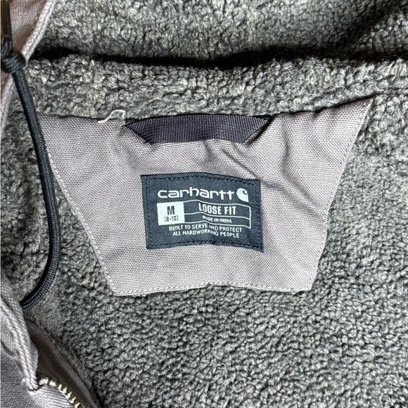 Carhartt Washed Duck Sherpa Lined Jacket - Picture 5 of 8